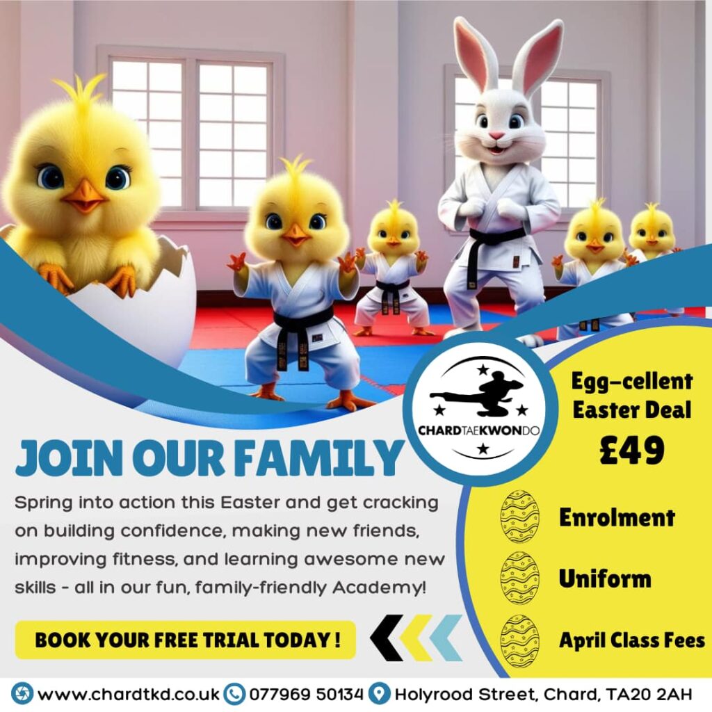 Chard Tae Kwon-Do Easter Promotion Image
