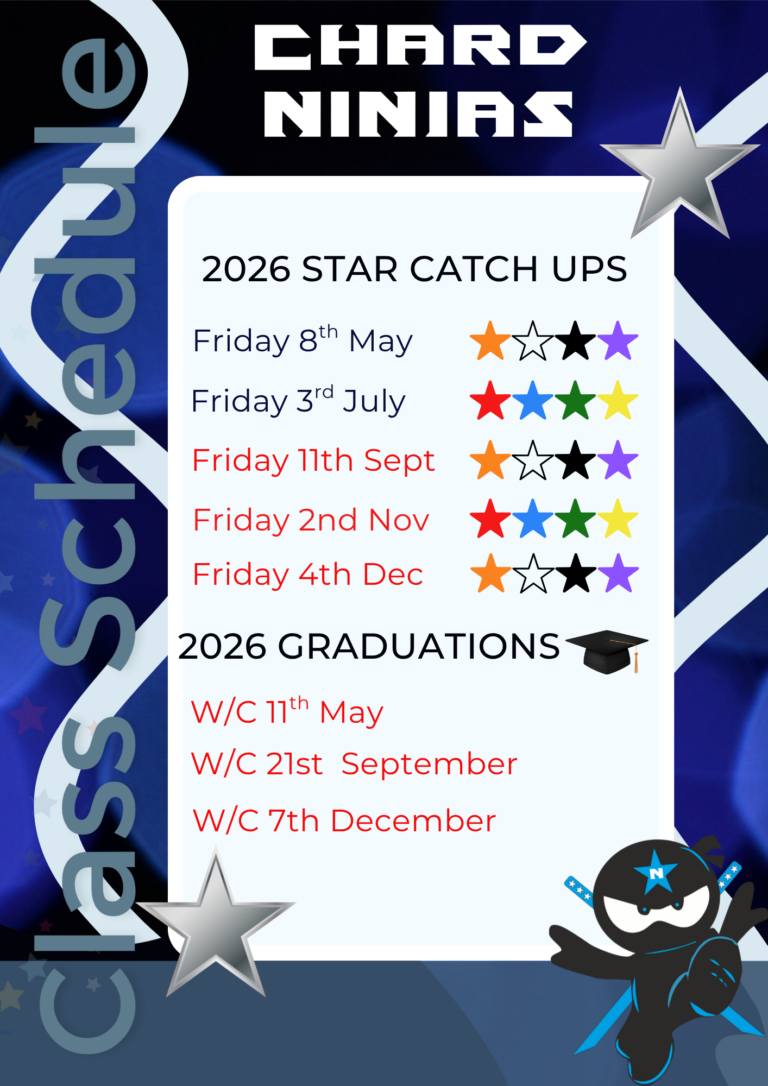 Ninja star catchup & graduation dates (6)